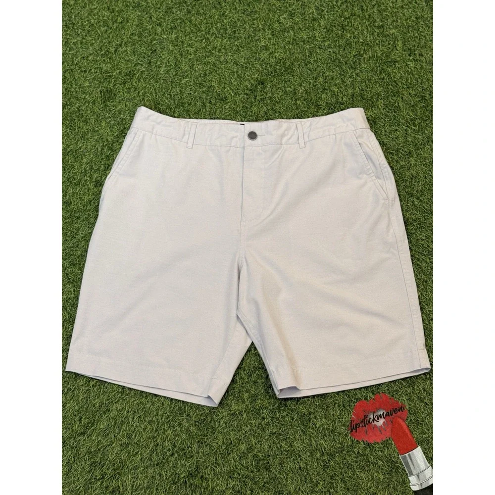 Faherty All Day Shorts Mens 34 Tan 9